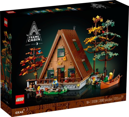 Lego ideas 21338 frame - a-frame, cabin