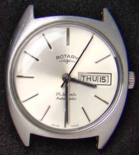 Rotary Silver Dial Men's