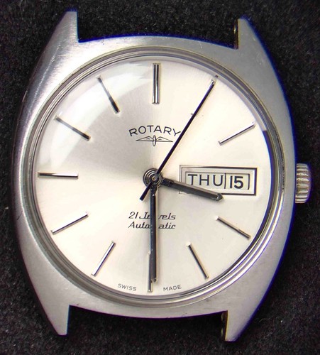 Rotary silver dial men - rotary,