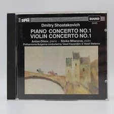 Musik CD | Piano and Violinconcerto Shostakovich | Disc poliert