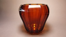 Art Deco Kristall-Glas Vase