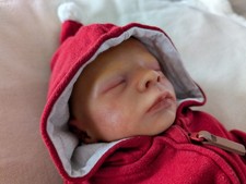 Süße Reborn Baby Puppe Lebensecht/Realborn Baby Leif/Baby Born/Reborn bêbe doll