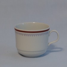 Kaffeetasse Kahla brauner Rand