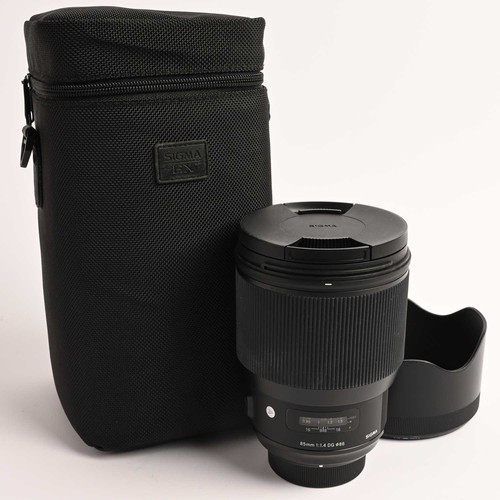 Sigma 85mm hsm art - sigma, f1,4
