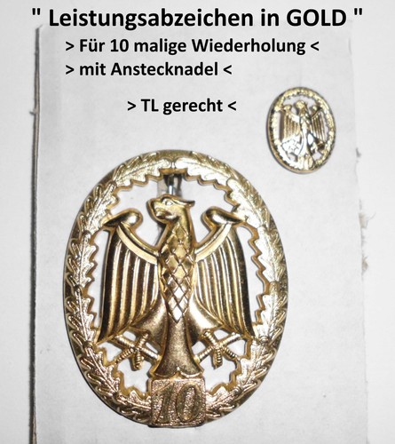 Leistungsabzeichen 10 - ,