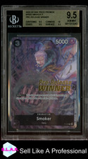 SMOKER P/(PRE-RELEASE WINNER) 2022-24 ONE PIECE PROMOS P025 BGS 9.5