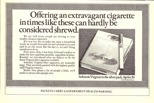1971 werbung für sobranie - 1971,
