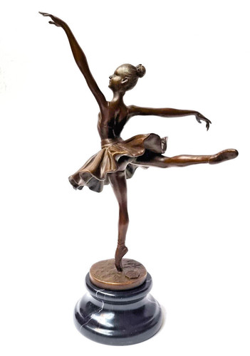 Bronzeskulptur tänzerin - bronzeskulptur,