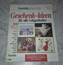 Geschenk-Ideen für alle Gelegenheiten 10/1990 Heft + Musterbogen Filethäkeln DIY