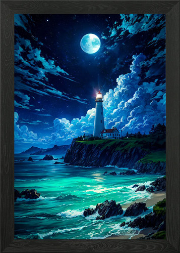 Leuchtturm fantasy strand - leuchtturm,