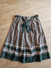 Trachtenrock Faltenrock dunkelgrün Gr. 44/46 Oktoberfest