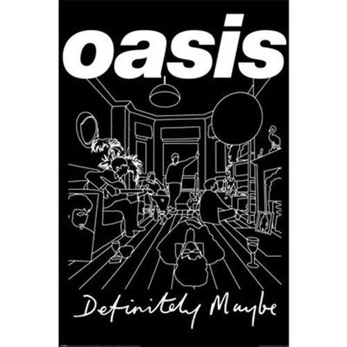 Poster oasis definitely - poster,