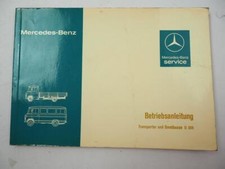 Mercedes Benz L508 L608 L613 D Düdo T2 Transporter Betriebsanleitung 1978 O309 D