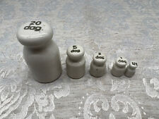 ANTIKE PORZELLAN GEWICHTE