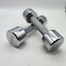 Kurzhantel Chrom Hantel 2x 2KG Kurzhantel Kurzhanteln Chromhanteln Hantelset Gym