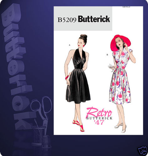 Schnittmuster kleid 40er - kleid, (4)