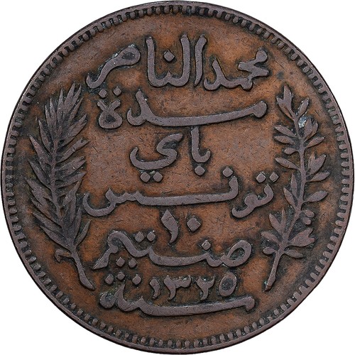 Tunesien centimes 1907 - centimes,,