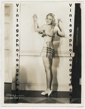 G1835 Foto 20er Jahre US - Schauspielerin Elaine Johnson Frau Girl Mode Bikini