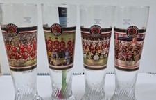 FC Bayern München Weizenglas Paulaner Sammelglas-Set NEU