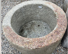 Wassergrand Runder Granittrog