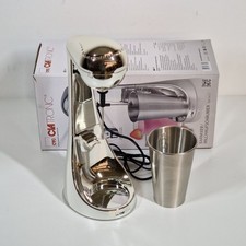 Clatronic BM3472 Barmixer 65 W Mixbecher Milchaufschäumer Becher aus Edelstahl
