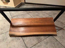 2x Wandregal 56x32cm "Edge II" Akazie & Eisen / sehr hochwertig