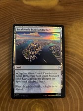 Strahlende Stadtlandschaft