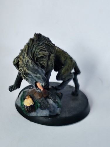 Tabletop mittelerde wild warg - mittelerde,