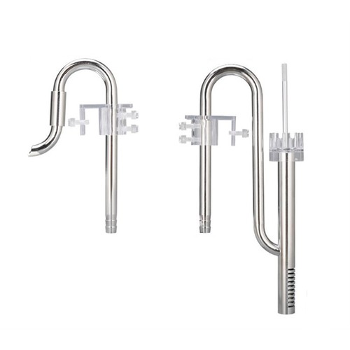 Aquarium edelstahl skimmer set - aquarium,