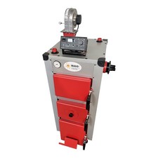 Kohlekessel Holzvergaser Holzkessel BULG Duni MINI 3,9 KW  STEUERUNG & GEBLÄSE