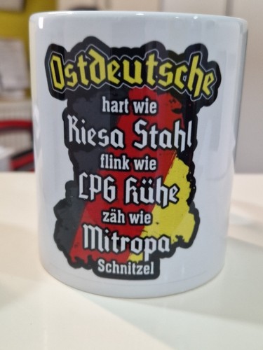 Tasse ostdeutsche hart wie - hart,