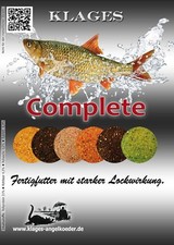Complete Fertigfutter Nashi schwarz Lockfutter Grundfutter Allround Futter 1kg