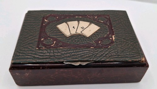 Stylische antike kartenbox aus - stylische,