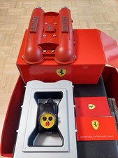 Ferrari F1 CREW CHRONOGRAPH IM MOTORBLOCK NEU  OVP PAPIERE RARITÄT ORIGINAL 