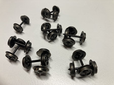 H0 Räder Radsatz 13 x Wechselstrom Achsen für Märklin AC, 10,5 mm, neuwertig