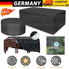 Gartentisch Abdeckung Schutzhülle Gartenmöbel Abdeckplane Garnitur Wasserdicht