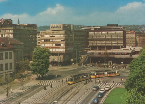 Alte ansichtskarte stuttgart - alte,