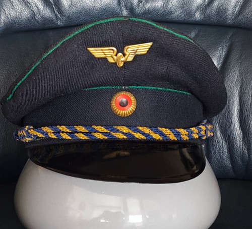 Ddr reichsbahn schirmmütze - reichsbahn,