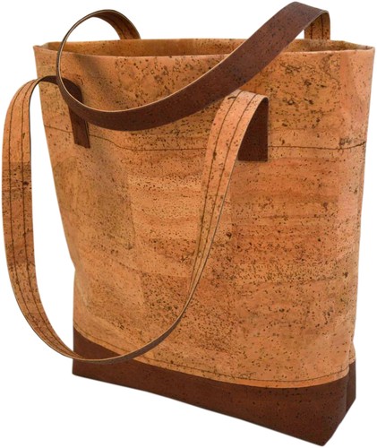 Handtasche aus kork stoff - aus,