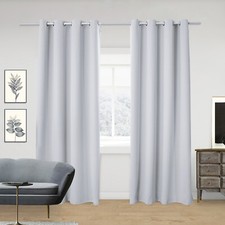 2 x Vorhänge blickdicht mit
