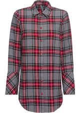 Bluse mit Karomuster Gr. 38