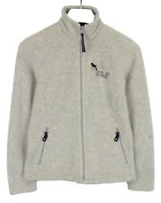 Jack Wolfskin Nanuk Sweatshirt Damen Durchgehender Reißverschluss UK 10