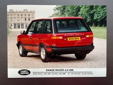 Original Range Rover 4.6 HSE