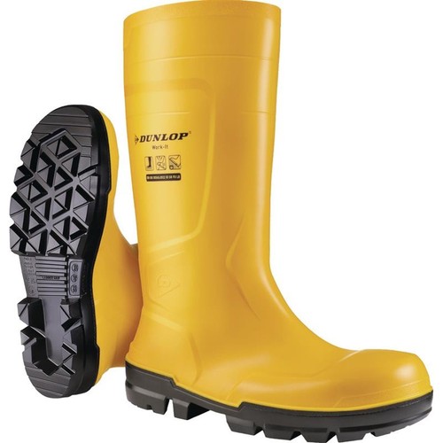Dunlop sicherheitsstiefel gelb - dunlop,