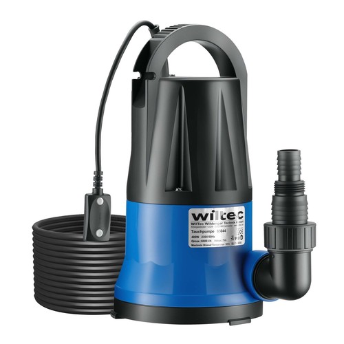 Wiltec tauchpumpe 400w 6000l - tauchpumpe, 6000l/h