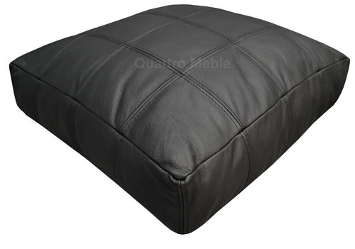 Echtleder bodenkissen sitzbag - bodenkissen,