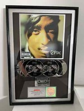 2Pac Greatest Hits 5x RIAA Platin Award Auszeichnung Schallplatte Tupac Shakur