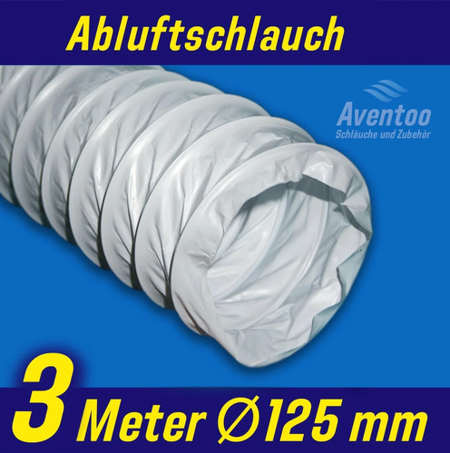 Abluftschlauch pvc 125 - pvc,