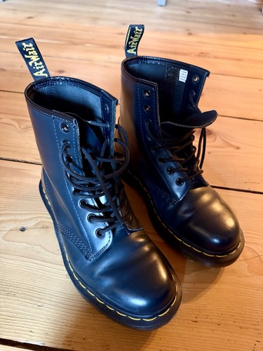 Martens stiefel dunkelblau - dr.,