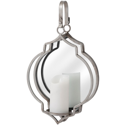 Silber wandleuchter - silber,